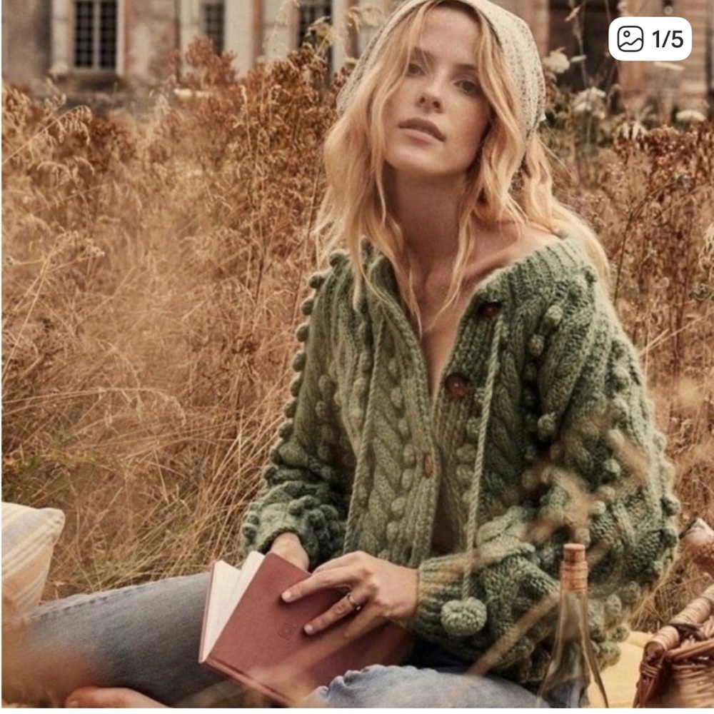ISO Doen Pomme Cardigan Willow